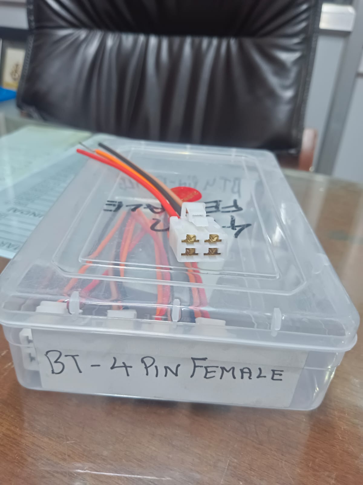 4-Pin Female Wiring Harness Connector